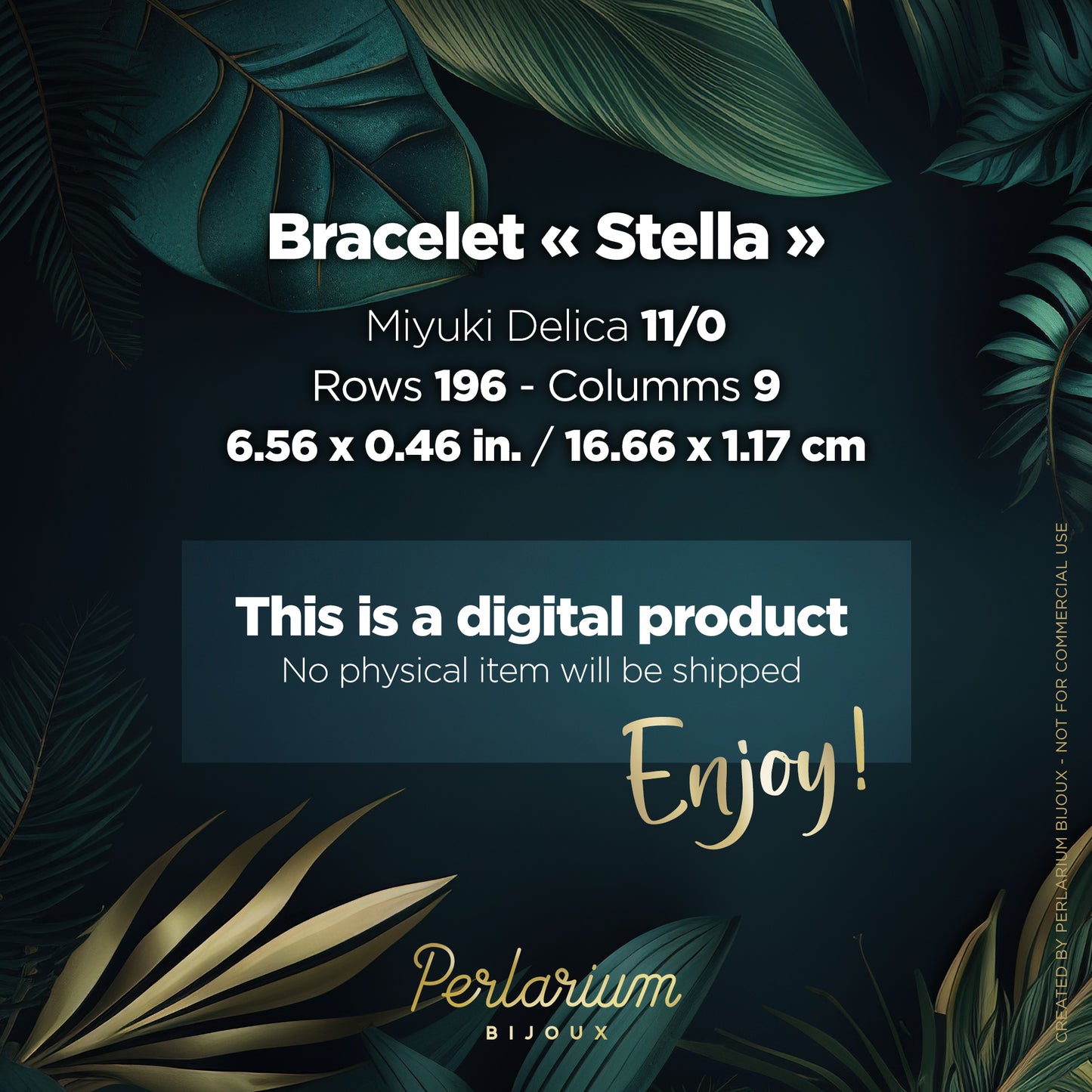 Diagramme PDF Bracelet Stella