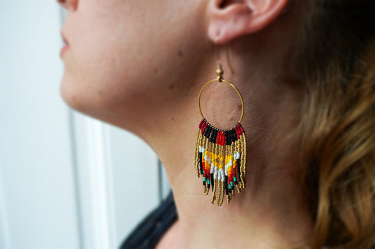 Boucles d'oreilles Brazil