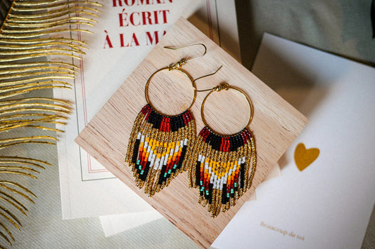 Boucles d'oreilles Brazil