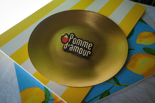 Broche Pomme d'Amour