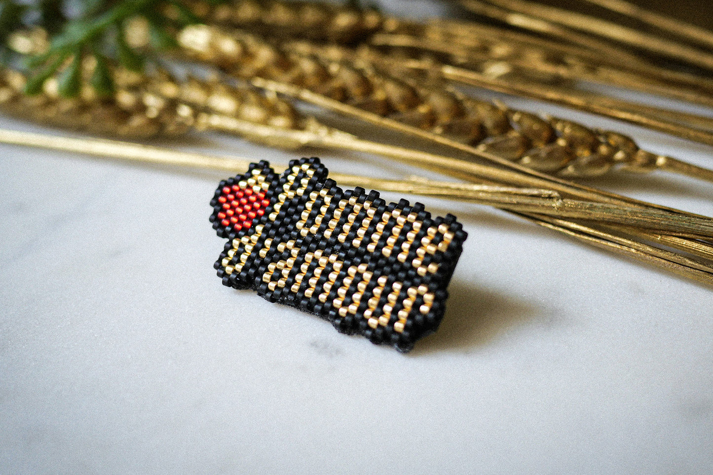 Broche Pomme d'Amour