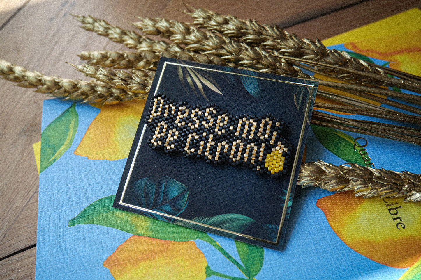 Broche Presse-moi le citron