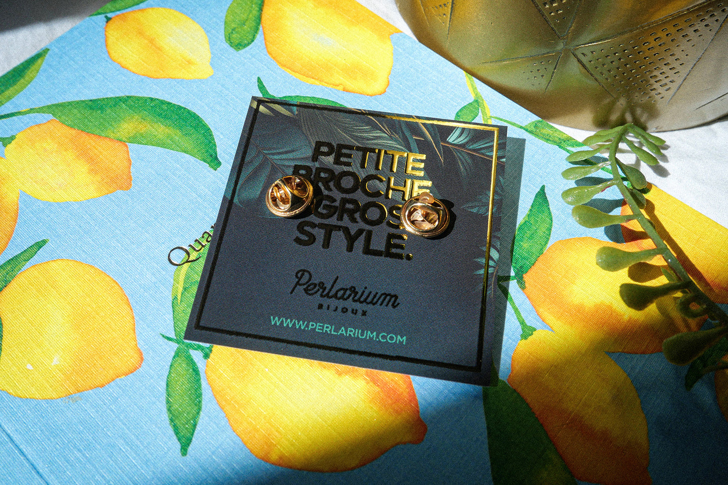 Broche Presse-moi le citron
