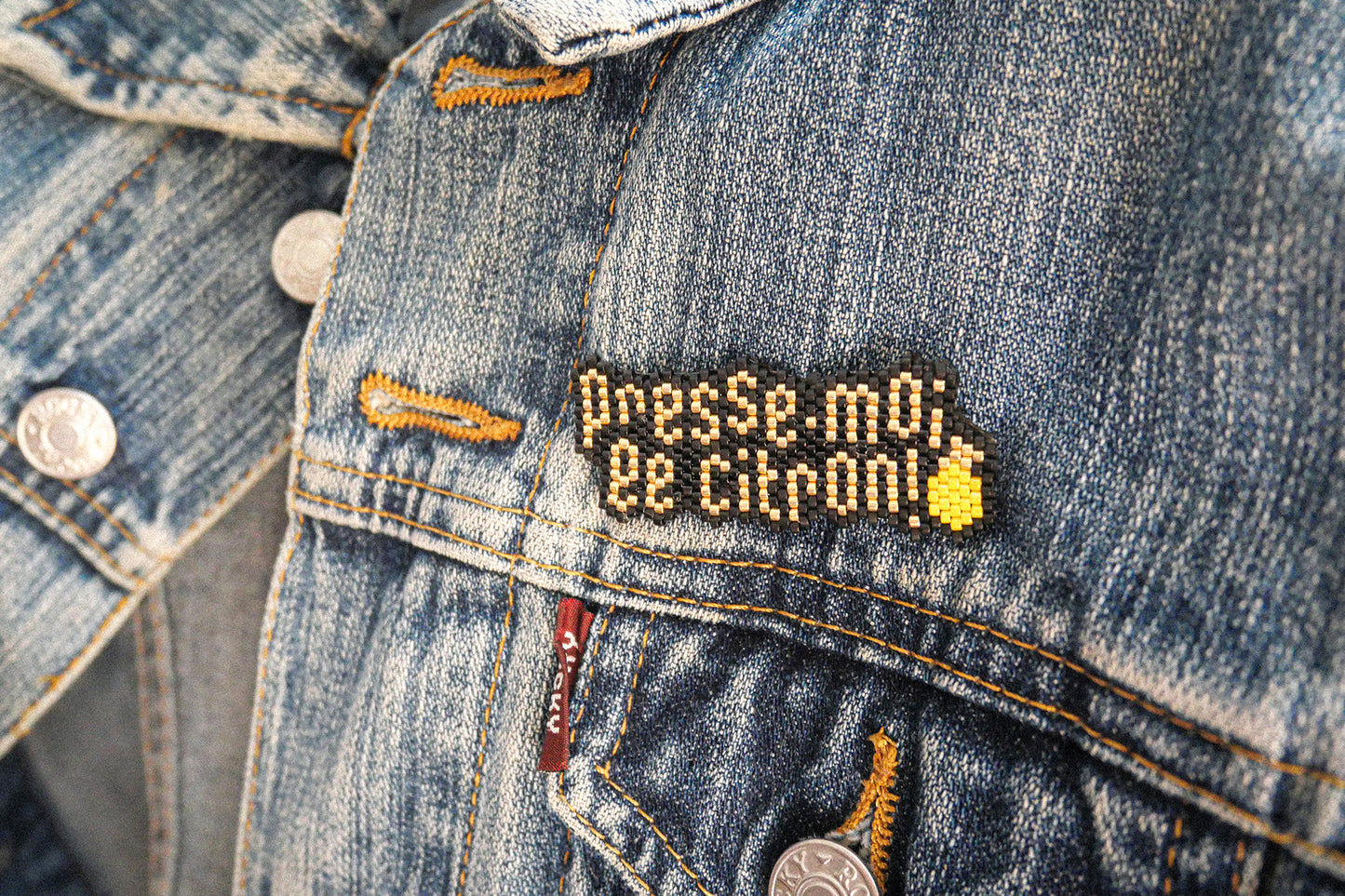 Broche Presse-moi le citron
