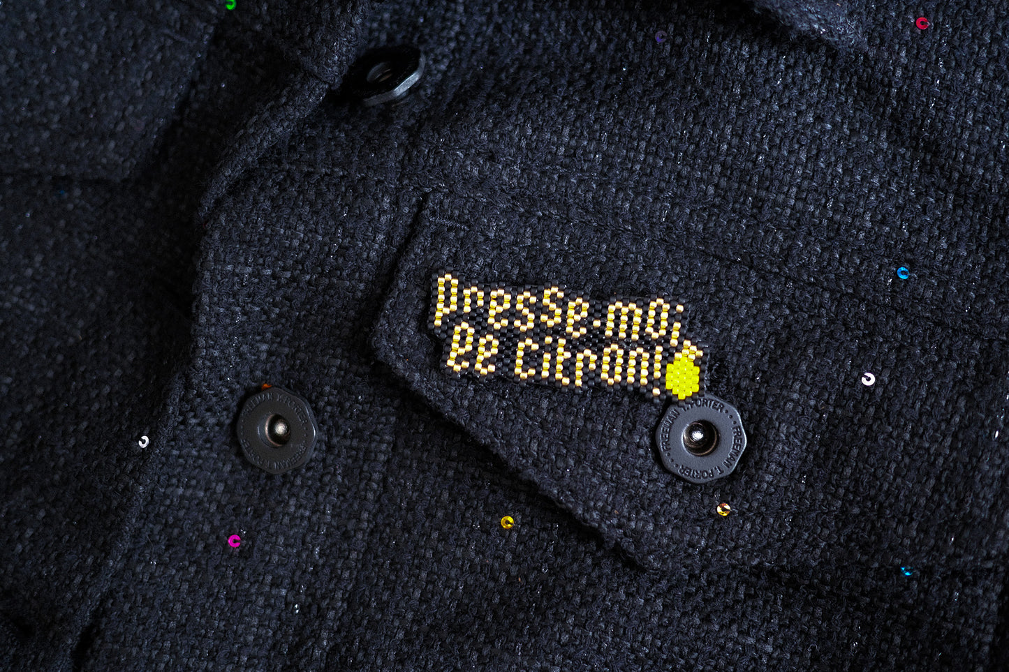 Broche Presse-moi le citron
