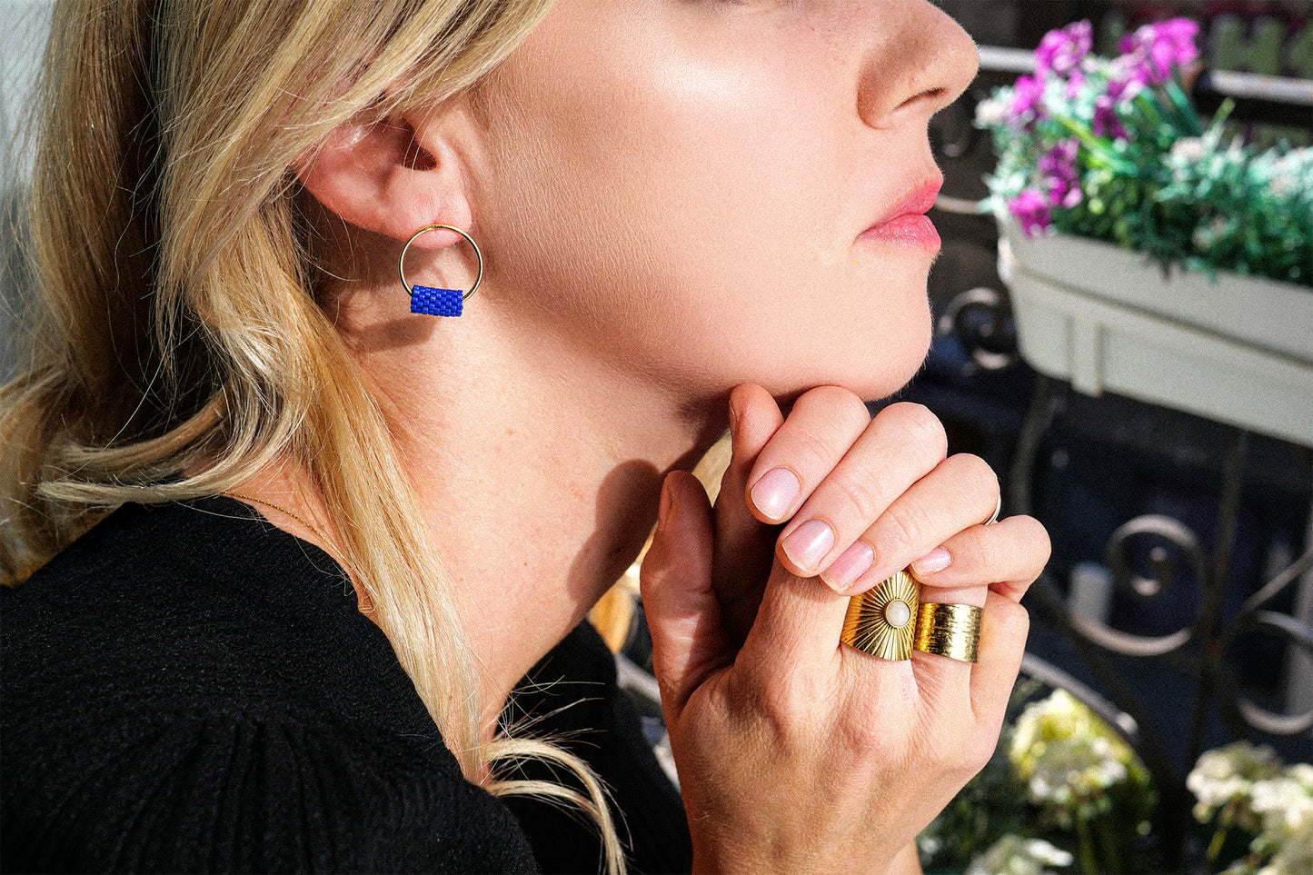 Boucles d'oreilles Luna