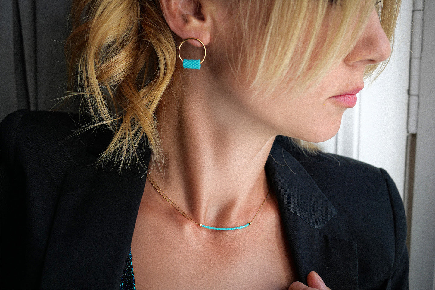 Boucles d'oreilles Luna