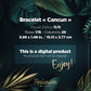 Diagramme PDF Bracelet Cancun