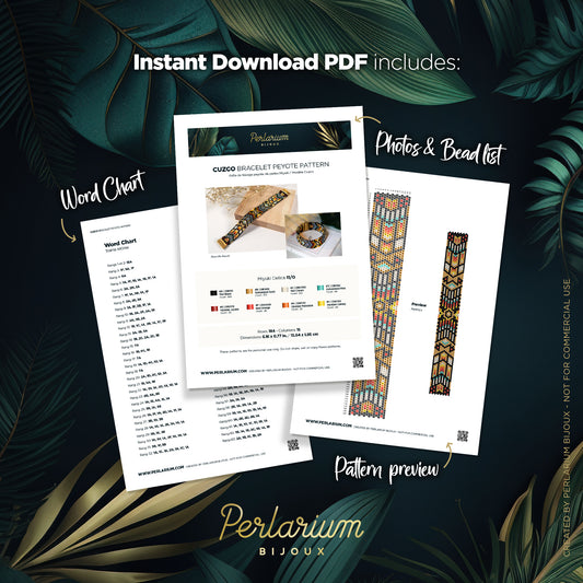 Diagramme PDF Bracelet Cuzco