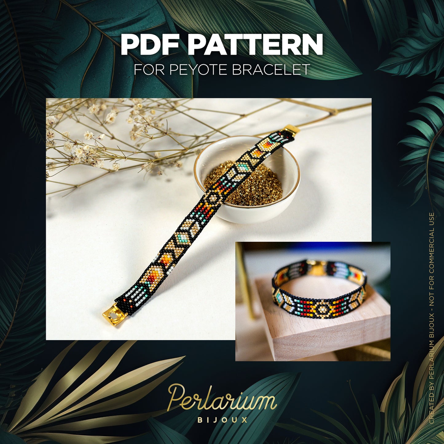 Diagramme PDF Bracelet Mexico