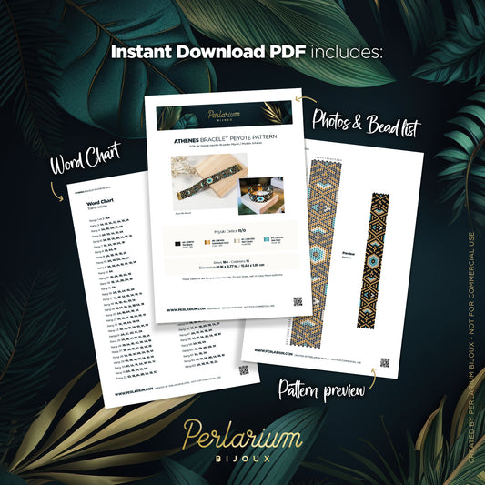 Diagramme PDF Bracelet Athenes