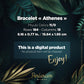 Diagramme PDF Bracelet Athenes