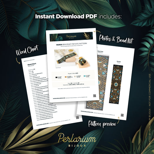 Diagramme PDF Bracelet Paros