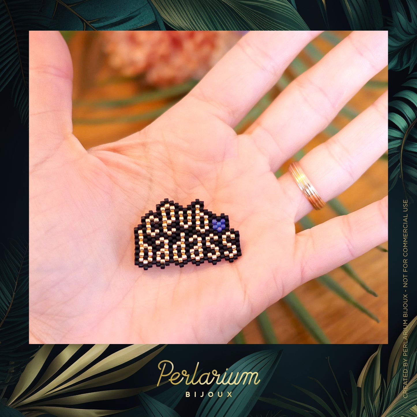 Diagramme PDF Brick Stitch Club Badass