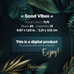 Diagramme PDF Brick Stitch Good Vibes