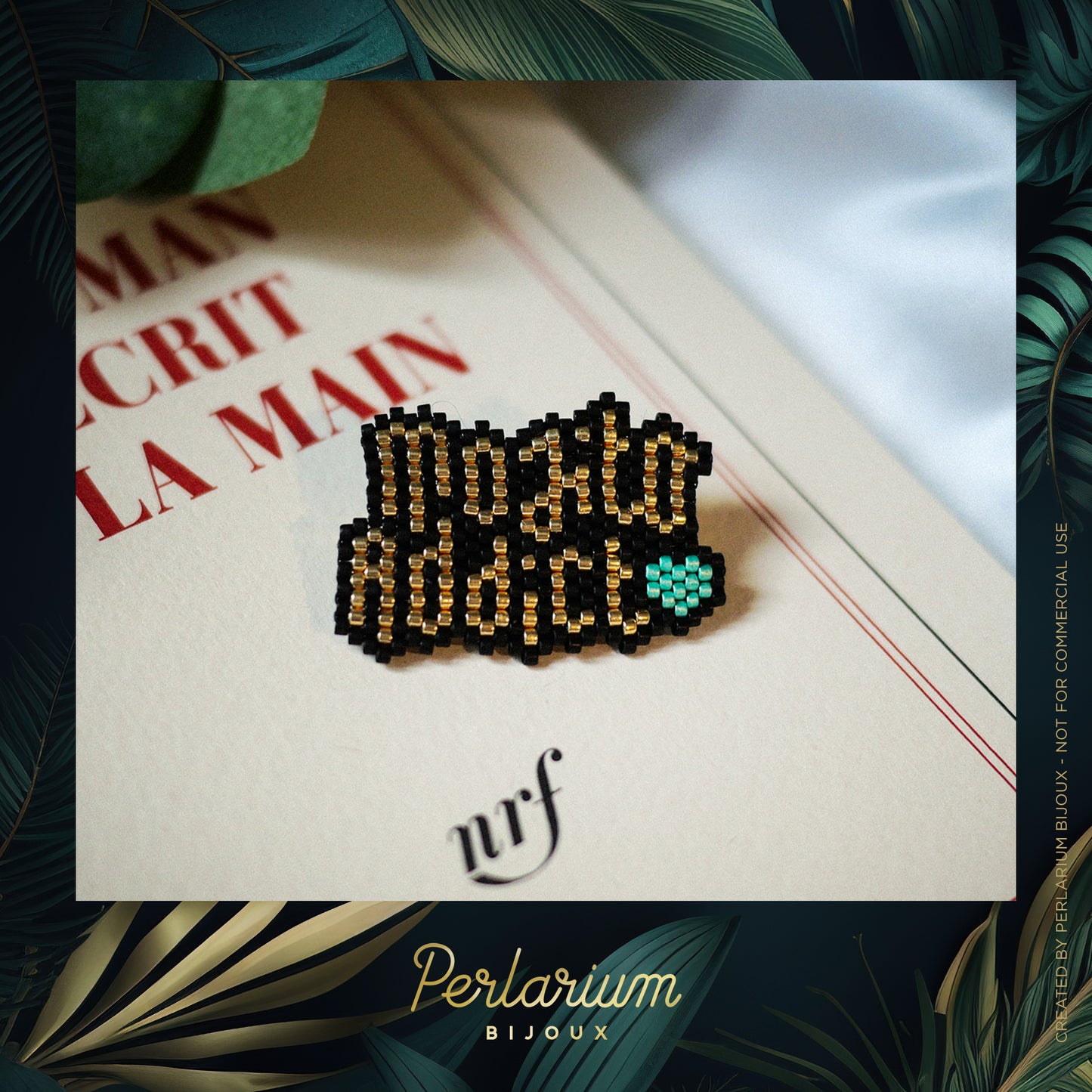 Diagramme PDF Brick Stitch Mojito Addict