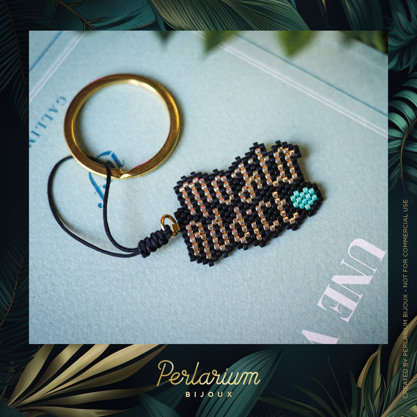 Diagramme PDF Brick Stitch Mojito Addict