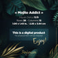 Diagramme PDF Brick Stitch Mojito Addict