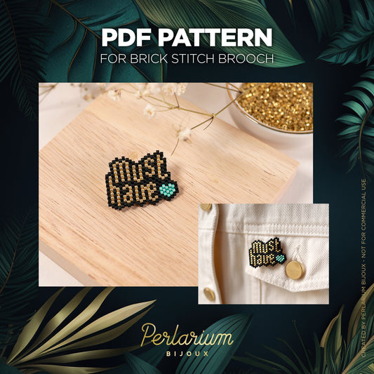 Diagramme PDF Brick Stitch Must Have
