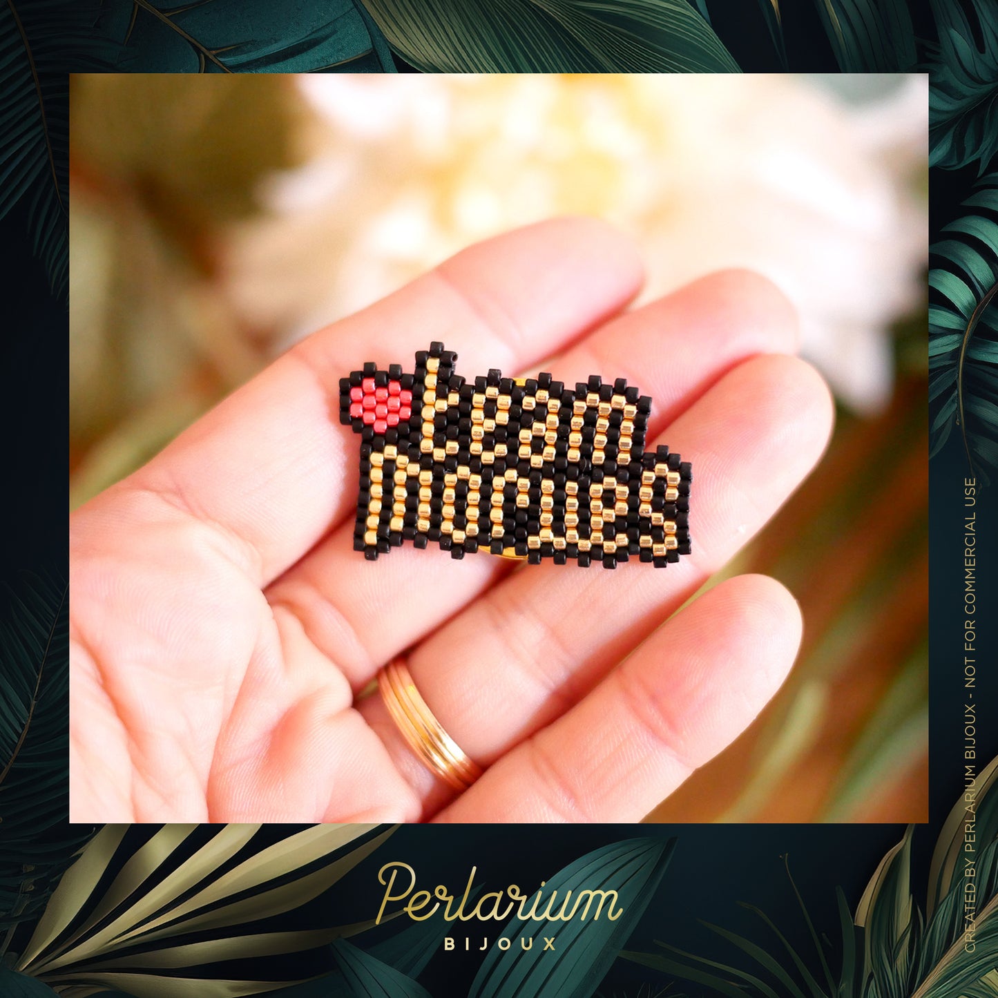 Diagramme PDF Brick Stitch Team Morues