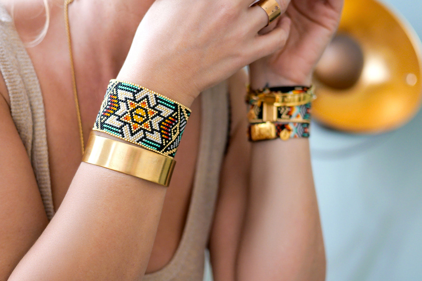 Bracelet Manchette Cancun