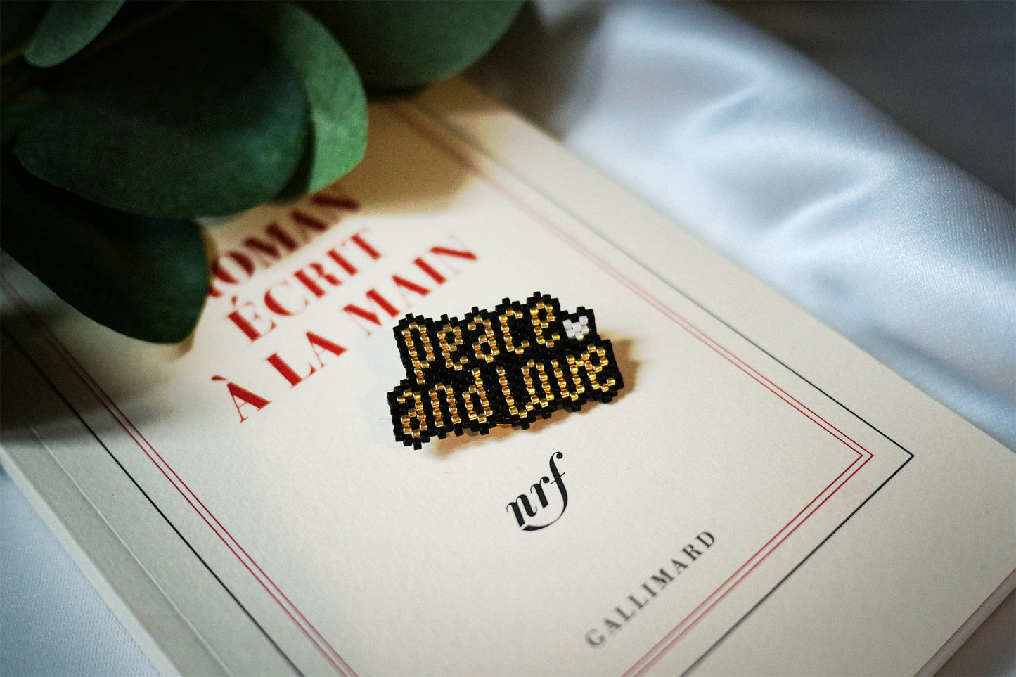 Broche Peace & Love