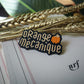 Broche Orange Mécanique