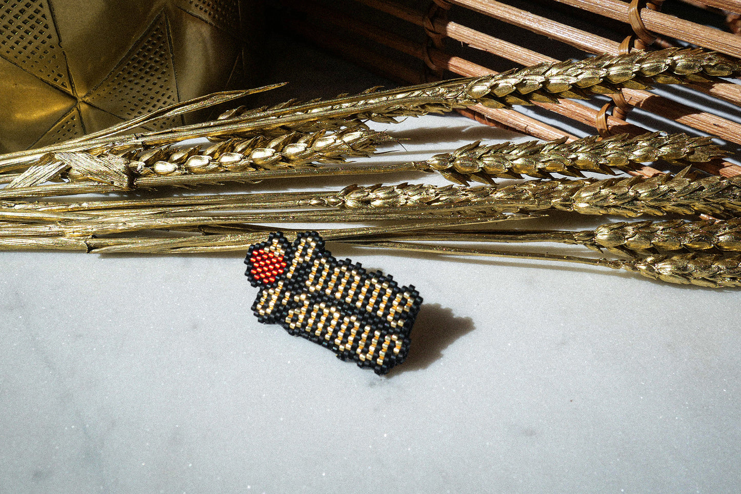 Broche Pomme d'Amour
