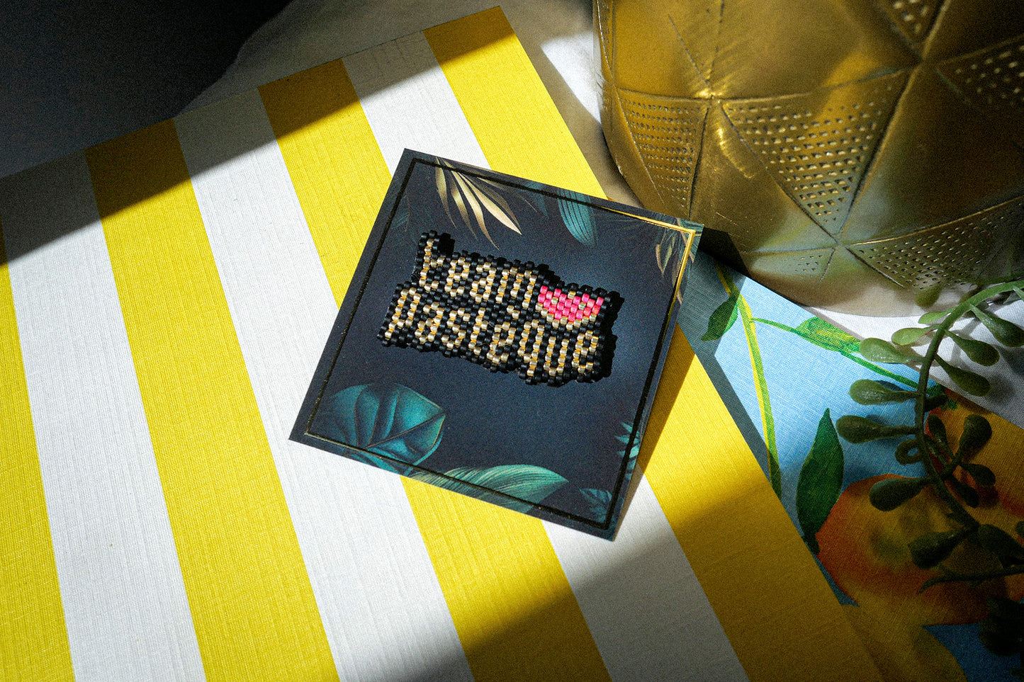 Broche Team Pastèque
