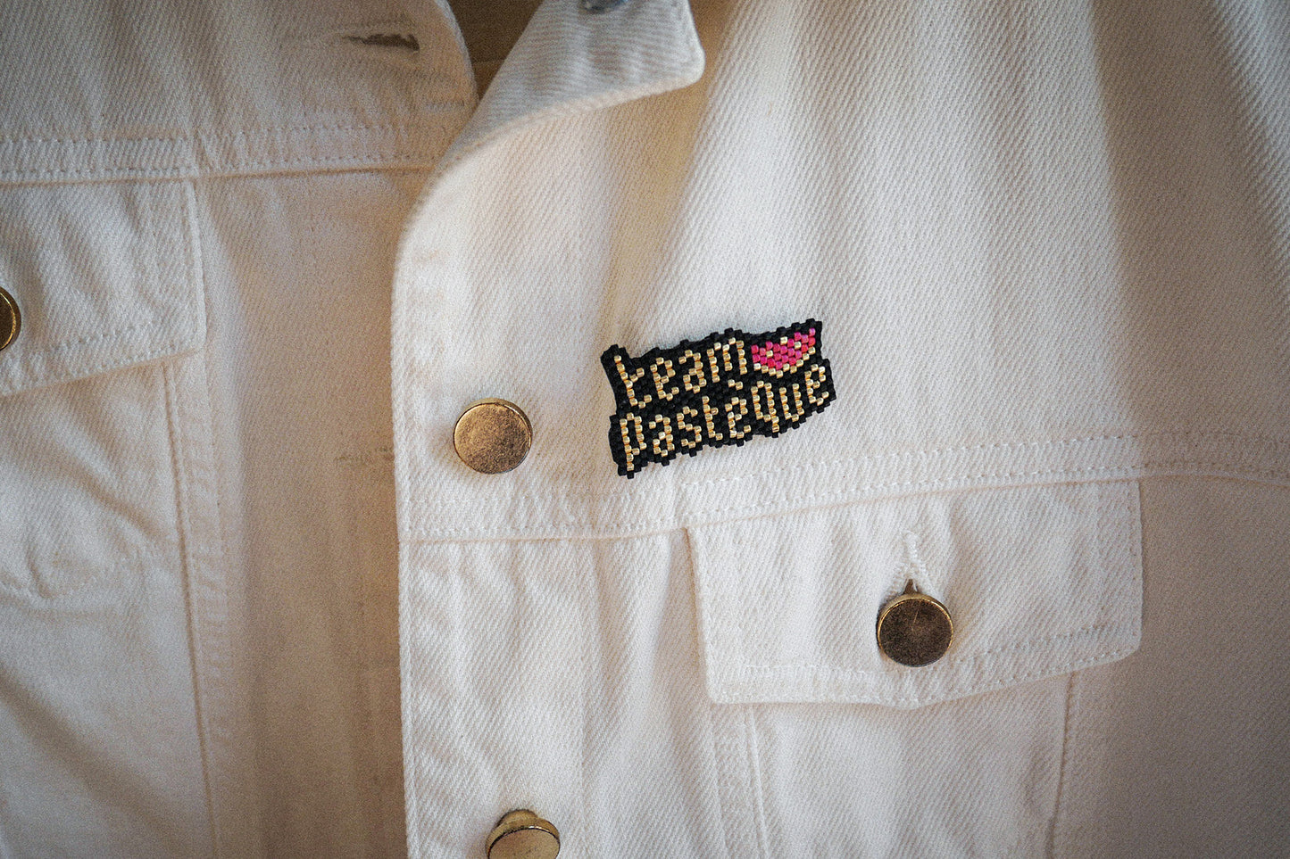 Broche Team Pastèque